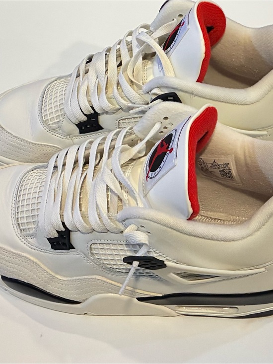 Jordan Other - Jordan Men’s White and Red Athletic Basketball Shoes